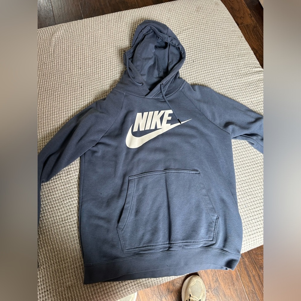 Women’s Blue Nike Hooded sweatshirt